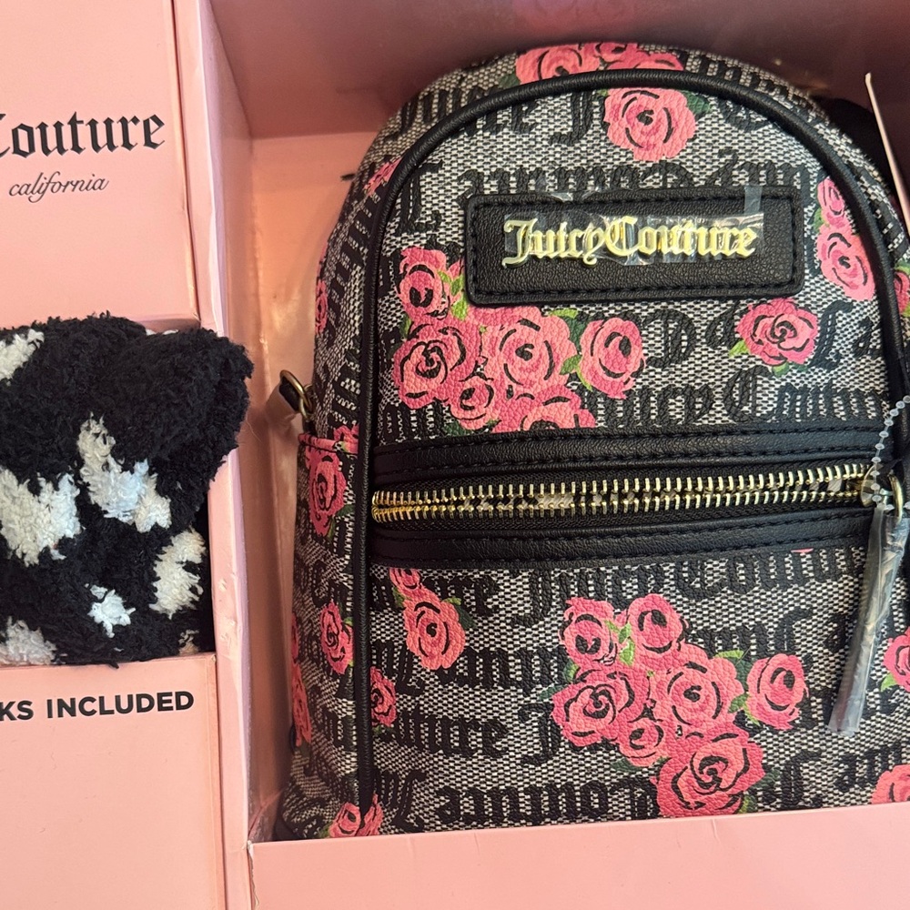 Juicy Couture small floral backpack